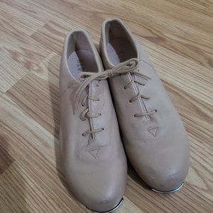 Bloch 9.5 TapFlex tan tap shoes